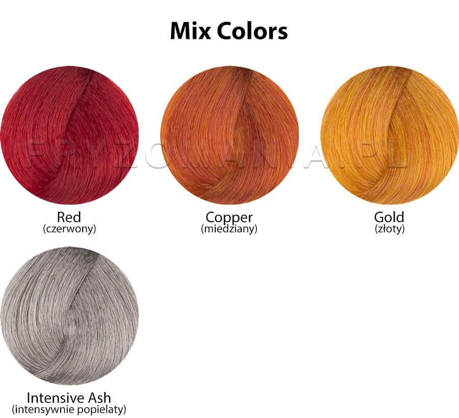Dusy Professional Color Spirit Toner do włosów bez amoniaku - kolekcja mix kolorowa