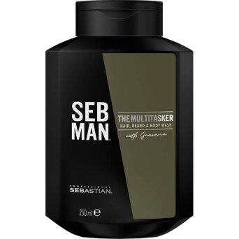 Seb Man The Multi-tasker Szampon do włosów, zarostu i ciała dla mężczyzn 250ml