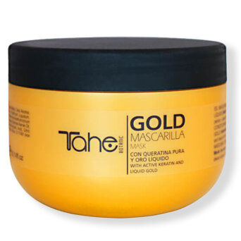 Tahe Keratin Gold Maska regenerująca do włosów zniszczonych 300ml