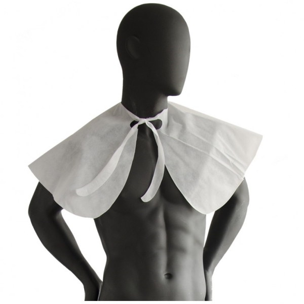 Eko-Higiena jednorazowe peleryny z włókniny do modelowania białe 20szt