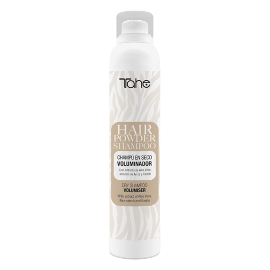 Tahe Dry Shampoo Volumiser Suchy szampon odświeżający z aloesem do włosów 200ml