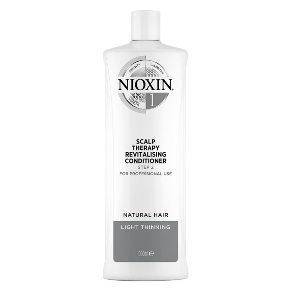Nioxin System 1 odżywka rewitalizująca do włosów naturalnych przerzedzonych 1000ml