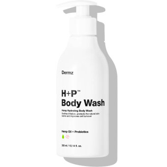 Dermz H+P Żel do mycia ciała do skóry z łuszczycą i AZS, z CBD i gliceryną 300ml