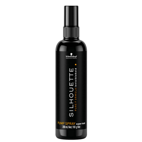 Schwarzkopf Silhouette Pump Spray Super Hold, spray utrwalający do włosów z atomizerem 200ml