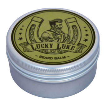 Pan Drwal Lucky Luke, balsam do brody o zapachu skóry, tabaki i tytoniu dla mężczyzn 50ml