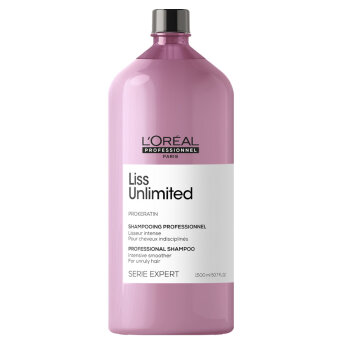 Loreal Liss Unlimited szampon wygładzający do włosów niezdyscyplinowanych 1500ml