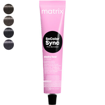 Matrix SoColor Sync Pre-bonded Power Cools popielaty toner do włosów 90ml
