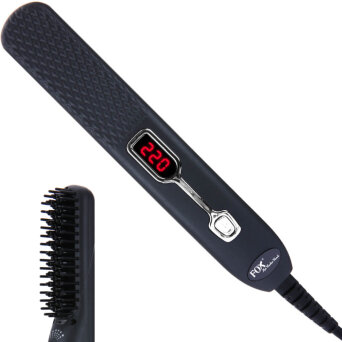 Fox Hot Barber Brush Ionic, elektryczna szczotka do brody i włosów z jonizacją